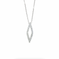 Diamond Geo Pendant Necklace
